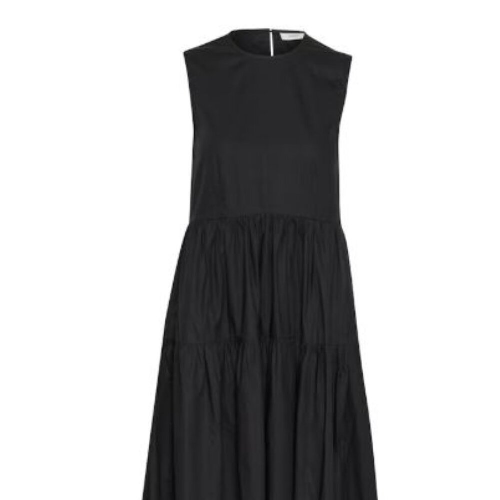 In Wear Black Cotton Maxi Dress - Picture 5 of 11